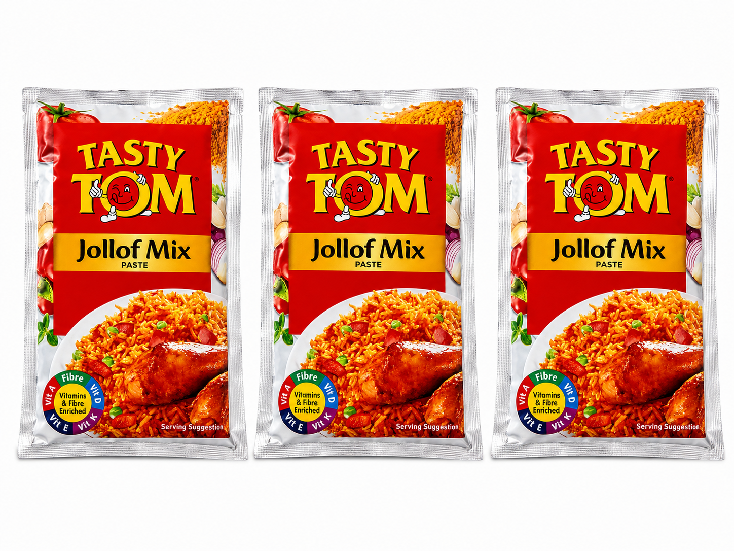 TASTY TOM JOLLOF MIX- 5PCS SET | BOX
