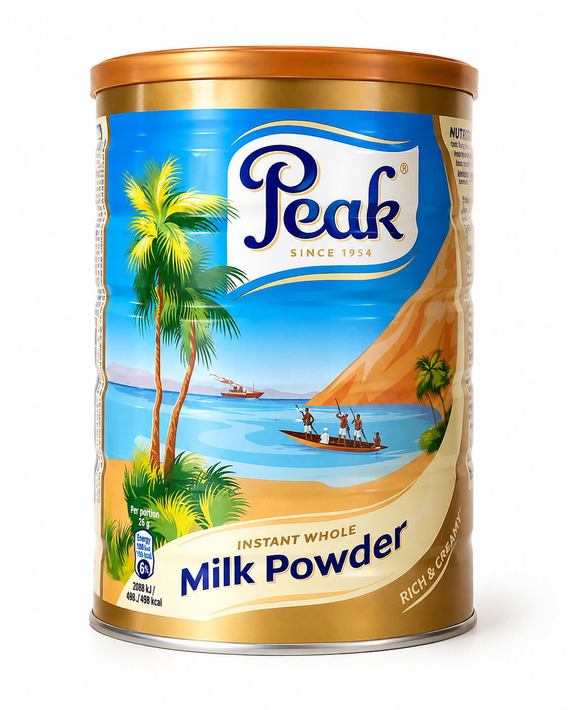 PEAK MILK | INSTANT WHOLE MILK POWDER | 900g | 2500g