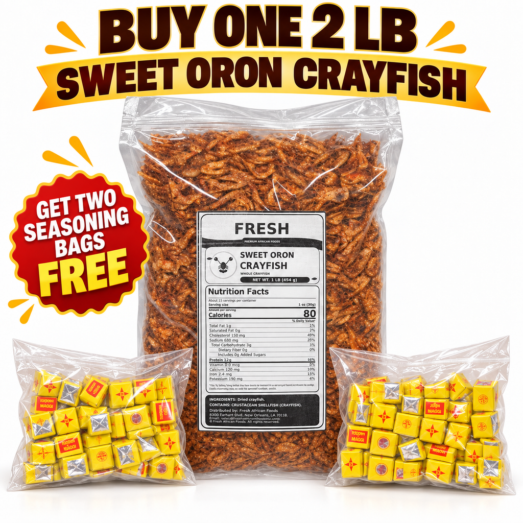 Fresh Sweet Oron Crayfish 2LB