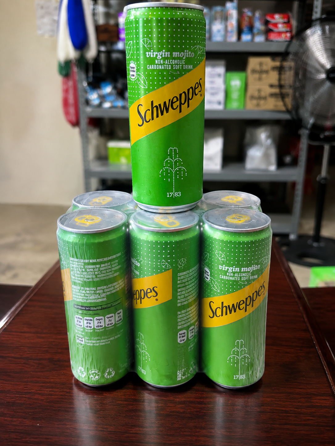 SCHWEPPES |CHAPMAN | VIRGIN MOJITO | PINAPPLE