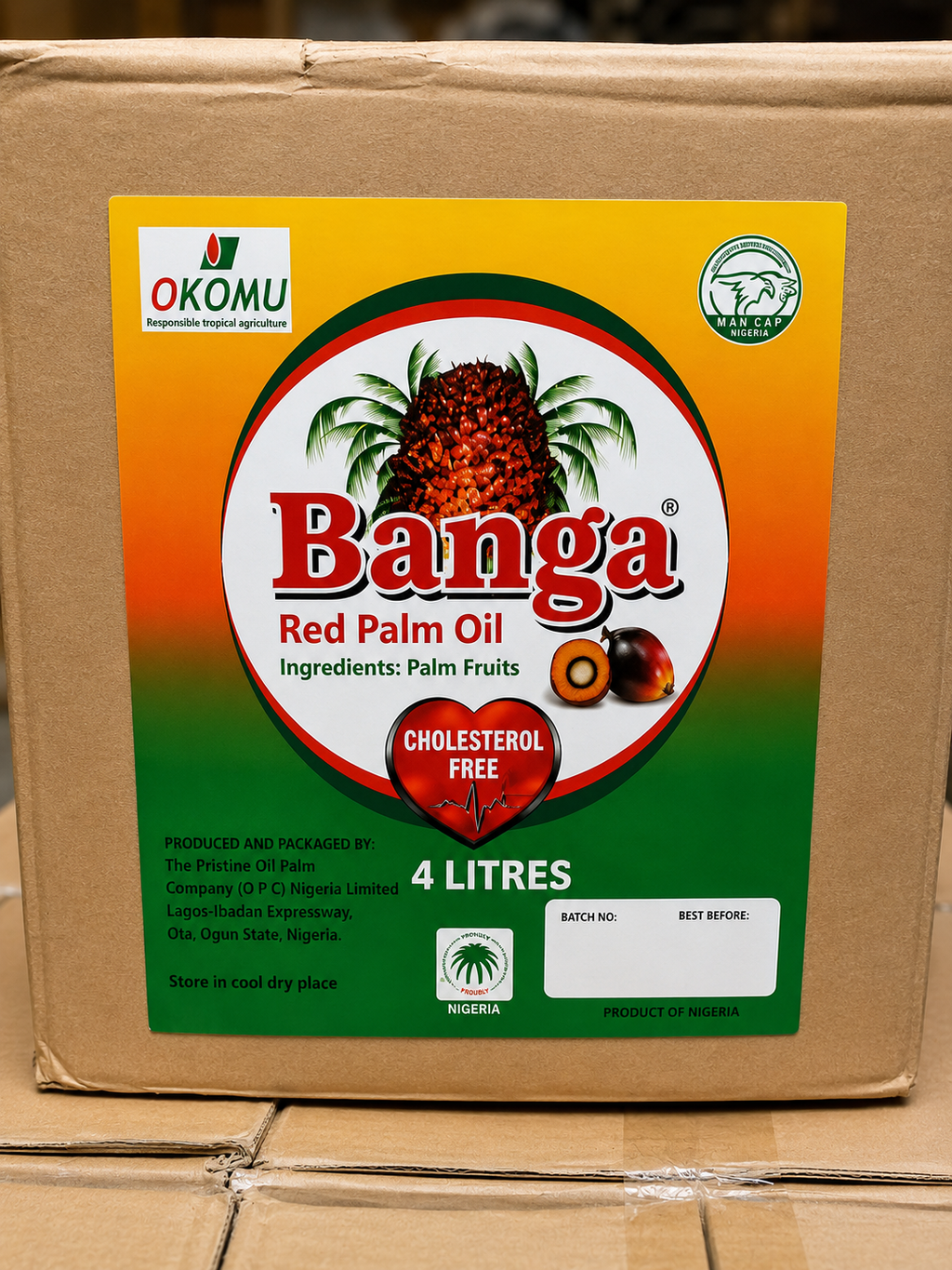 BANGA OIL OKOMU 2LT | 4LT