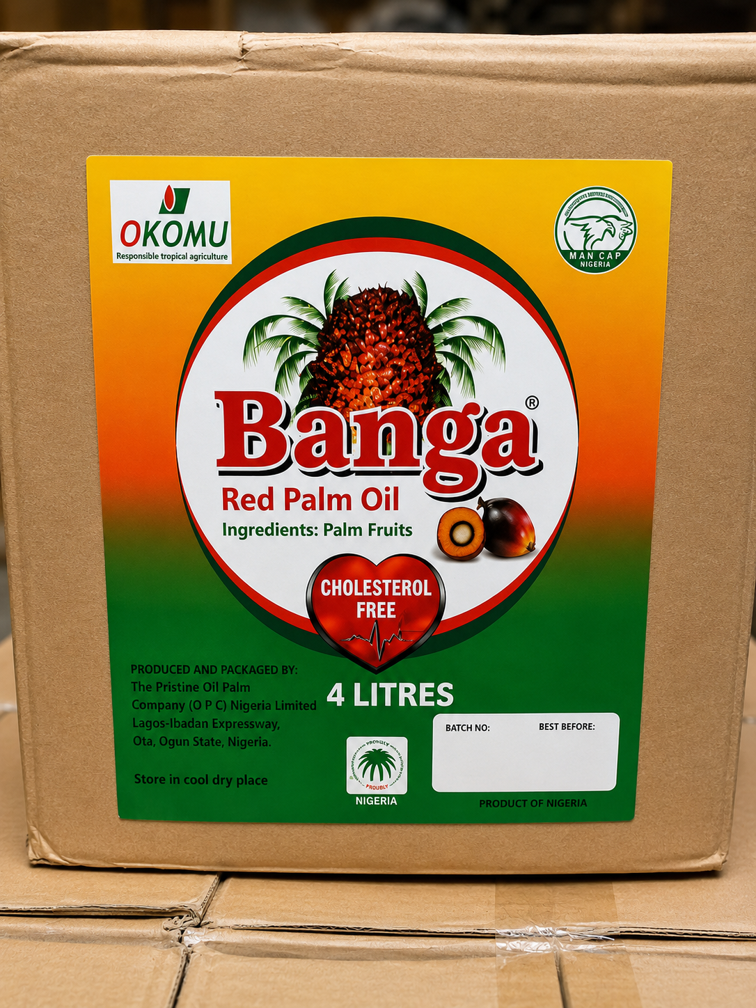 BANGA OIL OKOMU 2LT | 4LT